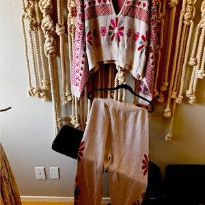 Free people 2 pc knit